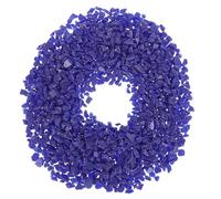 PACKOVE Schegge di Vetro Fusibile da 100g per Gioielli e Mosaici Blu | Materiale per Progetti Fai da Te, Resistente alle Alte Temperature, Formato 0, 90x0, 60x0, 30cm, Facile da Maneggiare
