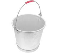 PACKOVE Secchio Ispessito in Alluminio da 9l Manico Secchio Multiuso Resistente alla Corrosione per Latte Acqua e Ghiaccio per Uso Agricolo e Domestico