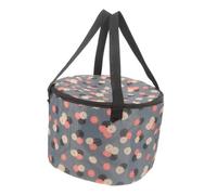 PACKOVE Secchio portatile per pediluvio piede pieghevole borsa bagnanti vasca da bagno per i piedi secchio d'acqua per il bagno bacinella per pediluvio tela di nylon