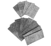 PACKOVE Set 12 Pezzi Cuscinetti Gomma per Sponda da Biliardo 3mm Bordi Angolati Parti di Ricambio per Cuscino del Tavolo da Biliardo Protezione Buche per Uso Domestico e Sala Giochi