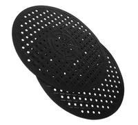 PACKOVE Set 2 Tappetini Asciugapiatti in Gomma Nera, Tappetini Drenanti per Lavello e Bancone Cucina, Superficie Antiscivolo Griglia per Asciugatura Rapida e Risparmio Spazio