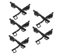 PACKOVE Set 5 Paia Tiranti Per Cerniera Valigia in Metallo Foro Di Blocco Singolo, Accessori Per Riparazione Bagagli e, Funzionamento Fluido Per Viaggi