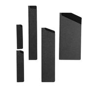 PACKOVE Set 5 Pezzi Coperture Protettive per Taglierina da Cucina in Abs Interno Floccato, Guaine Compatte per Protezione Lame e Accessori Cucina, per Uso Domestico e Regalo Inaugurazione