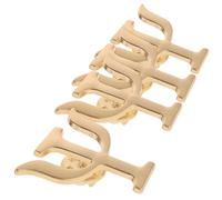 PACKOVE Set da 4 Spille da Petto Psicologo Lettere Greche, Spilla Decorativa a Forma di Cuore e Fiore, Accessori Eleganti per Abbigliamento da Donna in Metallo, per Ufficio, Scuola