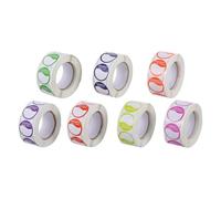 PACKOVE Set da 7 Pezzi di Etichette Adesive Settimanali Colorate per Gestione Inventario Alimenti e Ristoranti, Adesivi Giorno della Settimana in Carta Resistente per Uso Stile Casuale