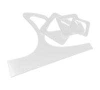 PACKOVE Set di 4 Stencil Riutilizzabili in Acrilico Bianco per Creare Taglieri da Cucina Manico, per Lavorazioni Artigianali e Taglio Preciso