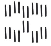 PACKOVE Set in Silicone Antiscivolo per Occhiali, 10 Paia, Nero | Occhiali da Sole e Vista, Riduce lo Scivolamento, Adatto AI Ragazzo Ragazza, Facile Usare