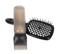 PACKOVE Spazzola Districante Con Bottiglia Per Shampoo Secco Design Antiknotting e Rete Veloce Asciugatura Pratico Per Ricci e Lisci Per Viaggi e Uso Quotidiano