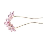 PACKOVE Spilla Francese U Shaped con Brillantini per Acconciature Sposa Fermaglio e per Accessorio Versatile per Chignon e Look Glamour