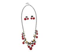 PACKOVE Sposa con Collana e Orecchini Decorazioni Resistenti e Raffinati Accessori Eleganti per Matrimonio e Cerimonia per Ragazze e