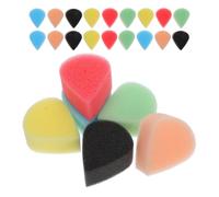 PACKOVE Spugne per Dipingere Alta Assorbenza e Tocco Delicato Viso a Forma di Goccia per Bambini 30 Pezzi Strumenti Riutilizzabili per Feste e Lezioni di Arte