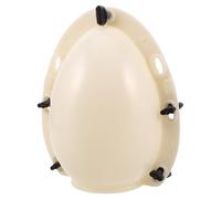 PACKOVE Stampo per Uova di Pasqua in Plastica Beige, Creativo e Rompibile, per Dolci e Premi per Feste di Pasqua, Esperienza Fai-da-te Unica