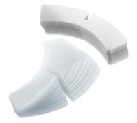PACKOVE Stecche per Colletti Camicie Uomo in Plastico Supporto Adesivo, 100 Pezzi per Mantenere Stabile L'aspetto del Colletto in Camicie da Uomo