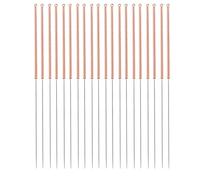 PACKOVE Strumenti Pulizia Ugelli Stampante 20 Pezzi Ago per Punti Difficili e Ingranaggi Alimentazione per Stampanti 3D Professionali e Laser