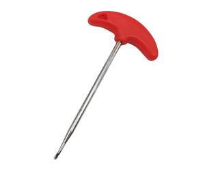PACKOVE Strumento Portatile per Stringere Lacci Scarpe in Metallo e Plastico Impugnatura Curva Antiscivolo e Manico Ampio per Ridurre la Fatica della Mano per Scarpe da Hockey