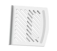 PACKOVE Supporto Pieghevole per Laptop Fino 17", Riser da Tavolo Multi-angolo in Plastica Bianca Raffreddamento a Pannello Forato, Compatibile per Casa, Ufficio e Bar