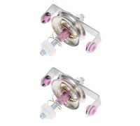 PACKOVE Tensionatore per Orditoio e Laminatoio del Telaio in Ferro e Plastica, Set 2 Pezzi per Macchina da Disegno e Banco Trafilatore, Accessorio Tessitura Compatto per Artigianato