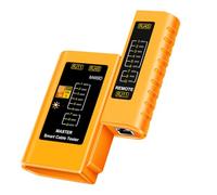 PACKOVE Tester Cavi di Rete Rj45 Rj11 Portatile Giallo per Controllo