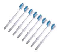 PACKOVE Testine di Ricambio in ABS 8 Bianco per Idropulsore Orale Compatibili la Maggior Parte degli Irrigatori per