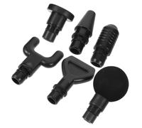 PACKOVE Testine Massaggianti Per Pistola Massaggio Set 6 Pezzi Adattatore Massaggiatore Abs Testine Sostituibili Per Rilassamento Muscolare Corpo Palestra e Sportivi