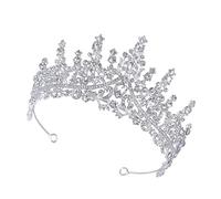 PACKOVE tiara diadema della festa nuziale per donne adulto diamante Halloween matrimonio di strass accessori per bianchi diademi e corone copricapo da sposa Lega di zinco