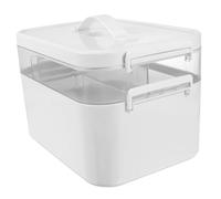 PACKOVE Valigetta Di Pronto Capacità Custodia Versatile Per Medicinali Di Emergenza Organizzatore Portatile Per Medicinali Di Casa Per Famiglia e Sport All Aperto