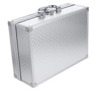 PACKOVE Valigetta Portautensili in Alluminio Resistente e Portatile con Maniglia per Viaggio e Custodia Robusta e Multipurpose per Organizzazione degli Attrezzi