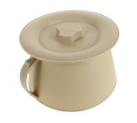 PACKOVE Vaso Per Urina in Plastica Ispessita Secchio Per Portatile Con Coperchio Contenitore Per Raccolta Urina Orinatoio Per Anziani e Ragazzo Ragazza Design Intuitivo e Anti-odore