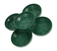 PACKOVE Vassoi di Schiuma Floreale 5 Pezzi Piatti in Plastica per Composizioni e Decorazioni per Eventi e Matrimoni