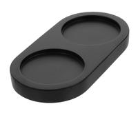 PACKOVE Vassoio in Legno Nero Resistente All'uso Quotidiano Superficie Liscia per Pepe come Base per Condimenti