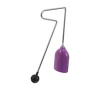 PACKOVE Vibraslap Porpora per Principianti e Adulti, Design Portatile in Metallo e Plastico, Montaggio Rapido per Stili Latin Percussion Kit e Palchi Indoor