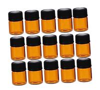 PACKOVE Vuoti 100 Pezzi in Vetro 1 Ml Ricaricabili e Impermeabili per e Cosmetici per Viaggi e