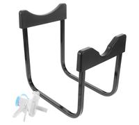 PACKOVE Water Bottle Holder Portabottiglie, Supporto per Bottiglie d'Acqua da 5 Galloni, Nero, Ferro e Plastico, Struttura Smontabile e Rovesciata, per Acqua in Bottiglia, Escursioni