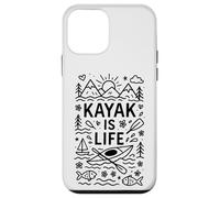 Packraft-Kayak KAYAKER Doodle-fun RAFTING-PAGAIA pesca Kayak Custodia per iPhone 12 mini