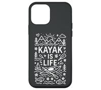 Packraft-Kayak KAYAKER Doodle-fun RAFTING-PAGAIA pesca Kayak Custodia per iPhone 12 mini