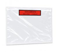 PACKY - Buste A4 315x225mm "Documents Enclosed" Adesive - 100 Pezzi