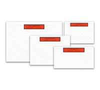 PACKY - Buste Portadocumenti DL 225x122 Mm - 100 Pezzi - Buste Adesive Per Spedizioni