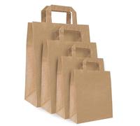 PACKY - Sacchetti Carta Con Manici 45x47x17 Cm - 25 Pezzi - Buste Carta