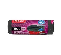 Paclan Sacchi a nastro, 25 x 60 l, con angelo blu, verde/grigio (confezione da 1)