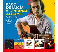 Paco De Lucia 5 Original Albums - Volume 2 Box Set