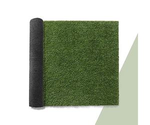 Paco Home Erba Sintetica per Giardino Balcone Terrazza Tappeto Erboso Interno Esterno Tappeto Lavabile Naturale Morbido, Model:18mm, Dimensione:100x300cm