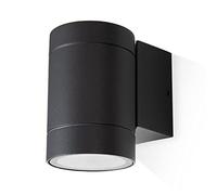 Paco Home Lampada Da Parete Esterni Giardino Lampada a Parete Moderna Garage Deco Giardino IP54 3000K, Colore:Antracite, Tipo di lampada___Tecnologia:Tipo 1-1x GU10