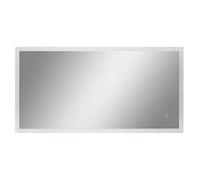 Paco Home Lampada Specchio Per Trucco Con Luce Bagno Illuminazione Indiretta Deco Bagno IP44 Interruttore Touch, Tipo di lampada:Rettangolare (120x60 cm), Colore:Tipo 2