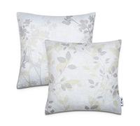 Paco Home Set 2 Fodere Per Cuscino 45x45 Cuscino Decorativo Copricuscino Multicolore Per Interni Esterni Divano, Colore:Antracite Grigio, Set:2pcs-Set