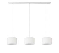 Paco Home Sospensione Soggiorno Stoffa Paralume Moderno Monocromo Tonda E27 Scandinavo Camera