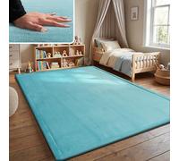 Paco Home Tappeto Bambini Cameretta Bambina Ragezzi Tappeto Morbido Antiscivolo Moderno, Dimensione:200x280 cm, Colore:Blu