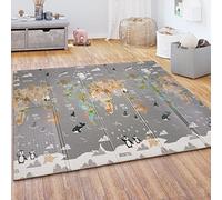 Paco Home Tappeto Gioco Bambini Gattonare Bebè Pieghevole Lavabile Reversibile Animale, Dimensione:180x200 cm, Colore:Multicolore 3
