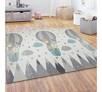 Paco Home Tappeto Gioco Bambini Gattonare Bebè Pieghevole Lavabile Reversibile Animale, Dimensione:180x200 cm, Colore:Crema