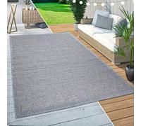 Paco Home Tappeto Per Esterno Da Balcone Terrazza Tappeto Cucina Moderno Bordature Beige, Dimensione:Ø 160 cm tondo