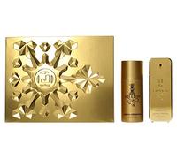 Paco Rabanne 1 milione di set homme/men, Eau de Toilette, vaporizzatore/spray 100 ml, deodorante vaporizzato/spray 150 ml, confezione da 1 (1 x 250 ml)
